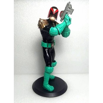 18CM Judge Dredd figure painted 